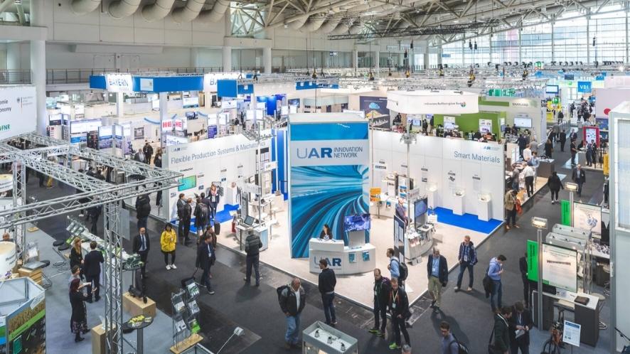 汉诺威工博会现场